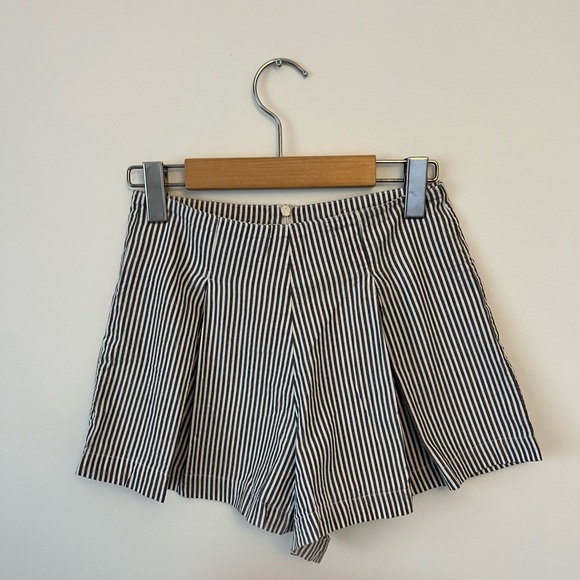 American Apparel front pleat gingham shorts SX - Picture 1 of 2